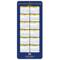 Year at a Glance Calendar Cards (4"x9")